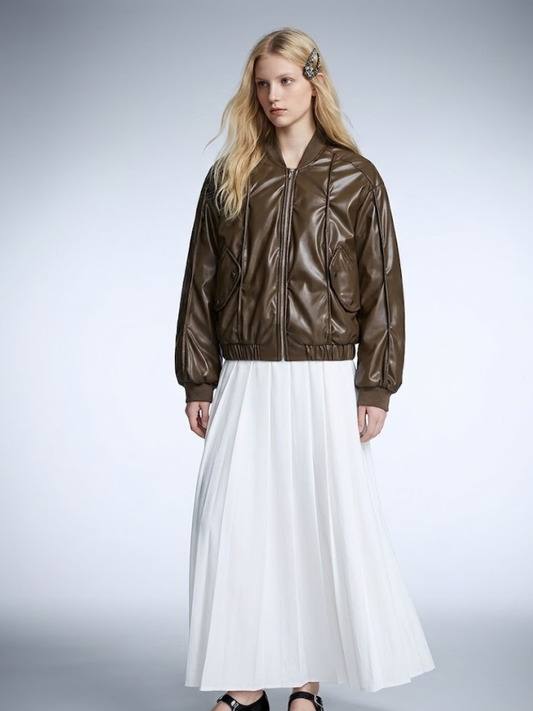 Women's Bomber Jacket MEATPACKING New Collection Prêt-à-Porter BYMANYC ® New York-0