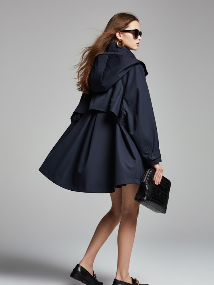 Women's Cape Jacket TRIBECA ECO FASHION BYMANYC ® New York-3