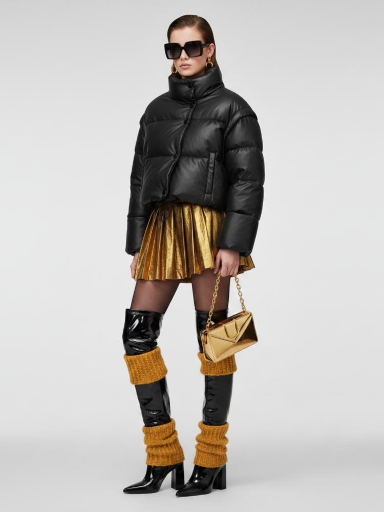 Women's Cropped Jacket ASTORIA COUTURE BYMANYC ® New York-2