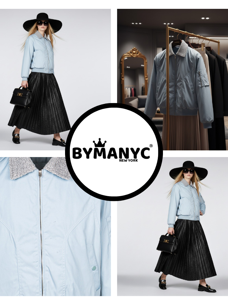 Women's Eco Jacket ASTORIA NY CITY Collection BYMANYC ® New York-1