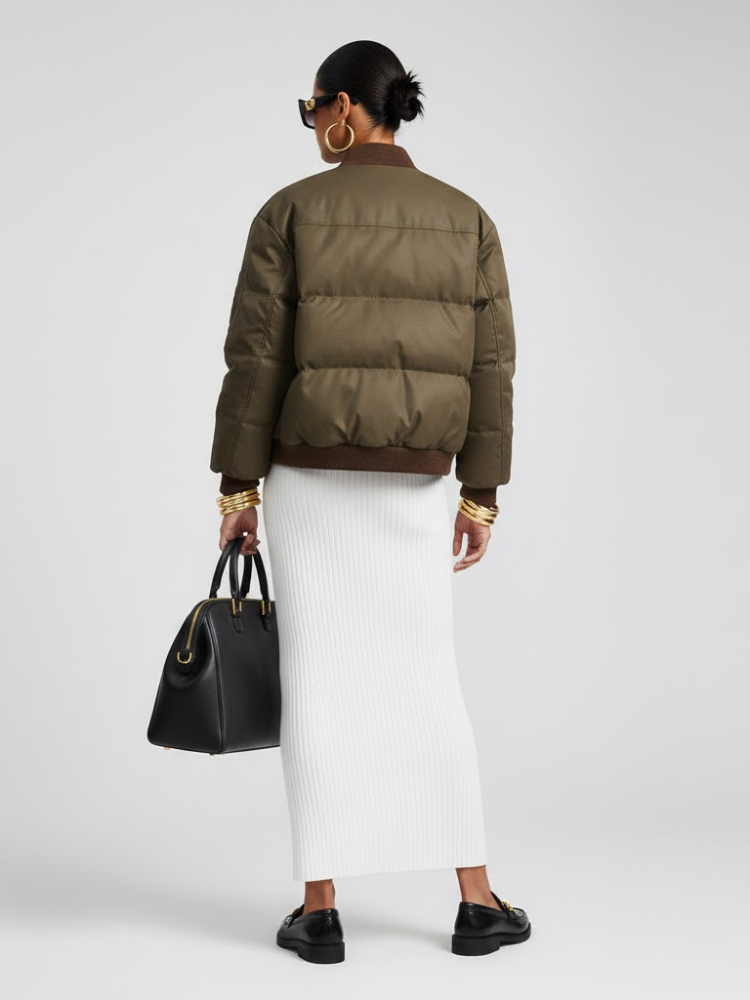 Women's Eco Jacket BRYANT PARK NYFW New Collection BYMANYC ® New York-1