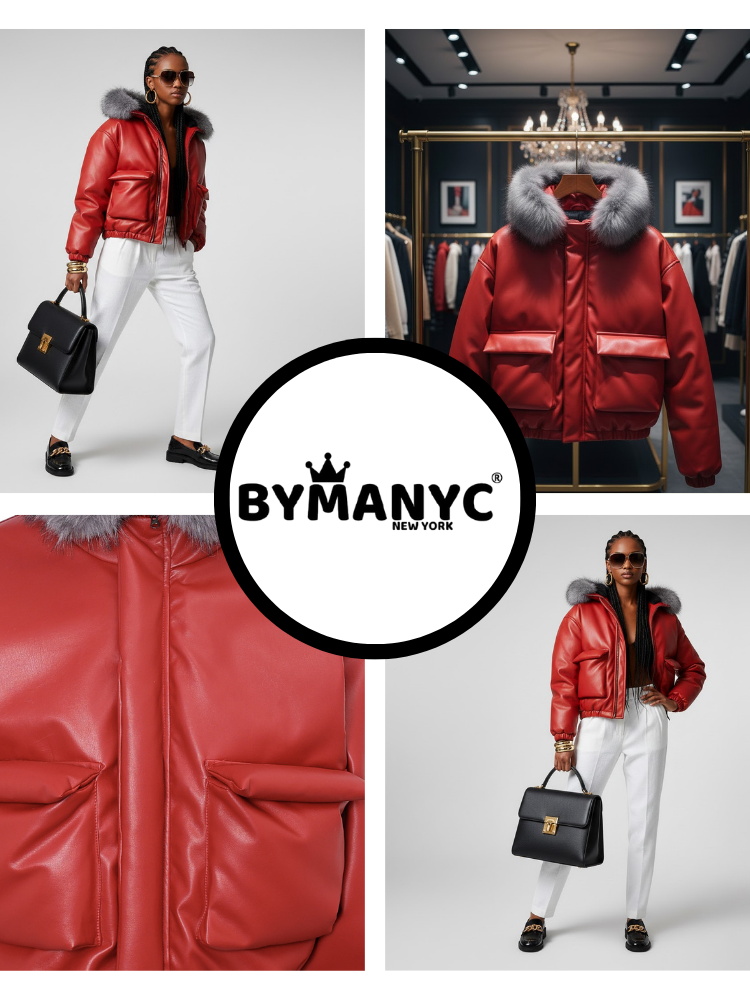 Women's Eco Jacket EAST VILLAGE NY CITY Collection BYMANYC ® New York-1