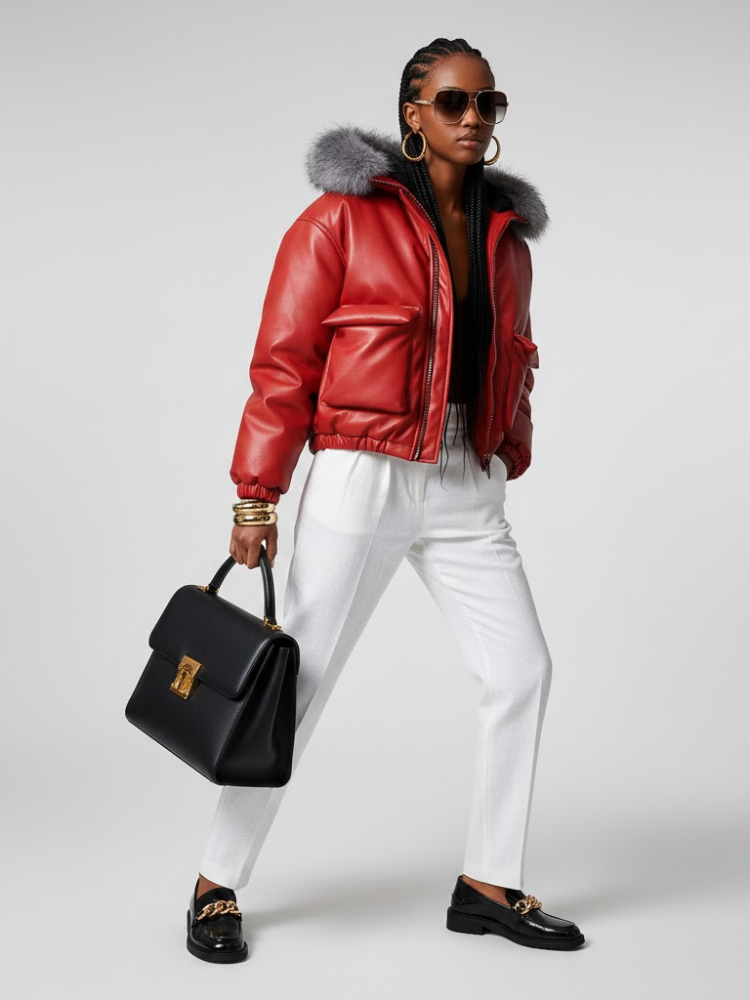 Women's Eco Jacket EAST VILLAGE NY CITY Collection BYMANYC ® New York-2