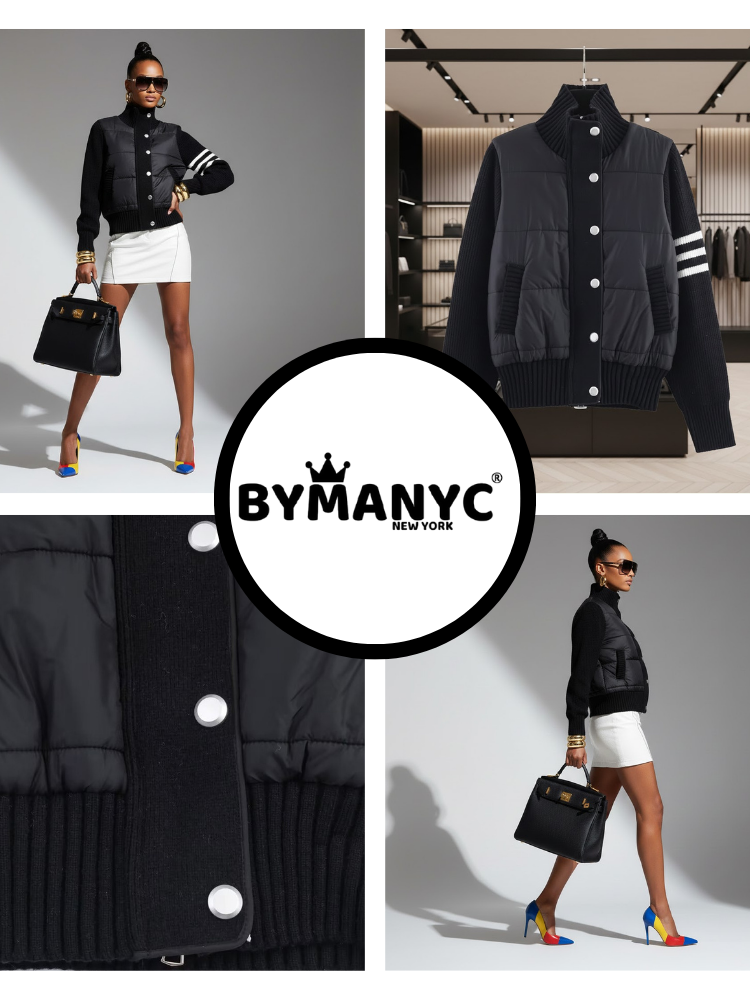 Women's Eco-Jacket • HARLEM New Collection BYMANYC ® New York-2