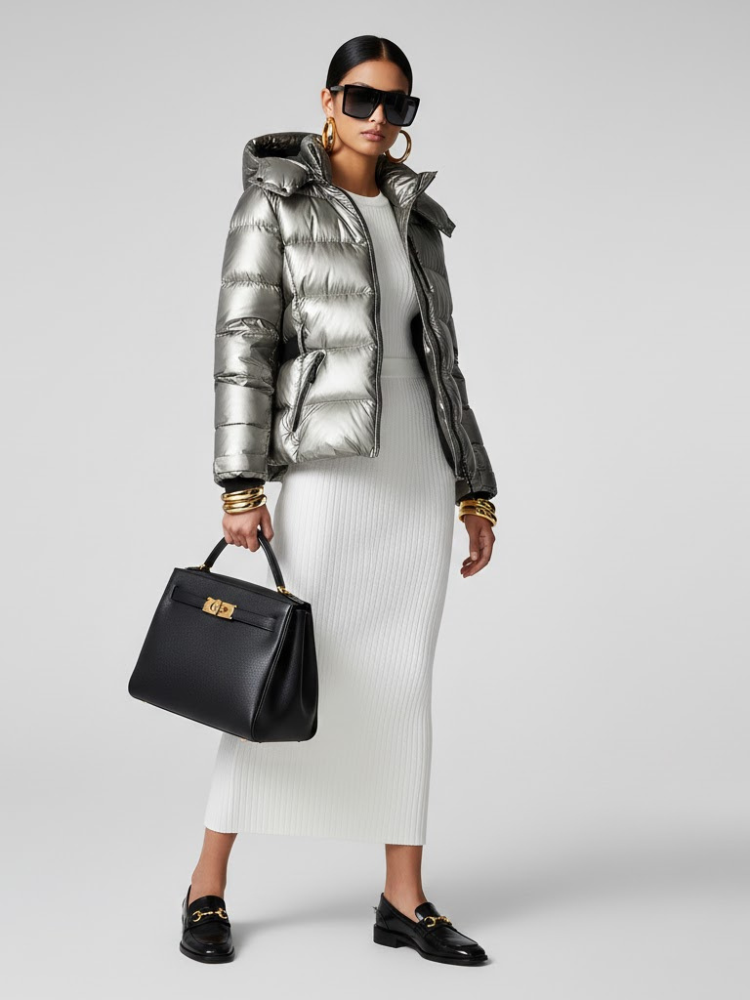 Women's Eco Jacket HUDSON RIVER NYFW New Collection BYMANYC ® New York-0