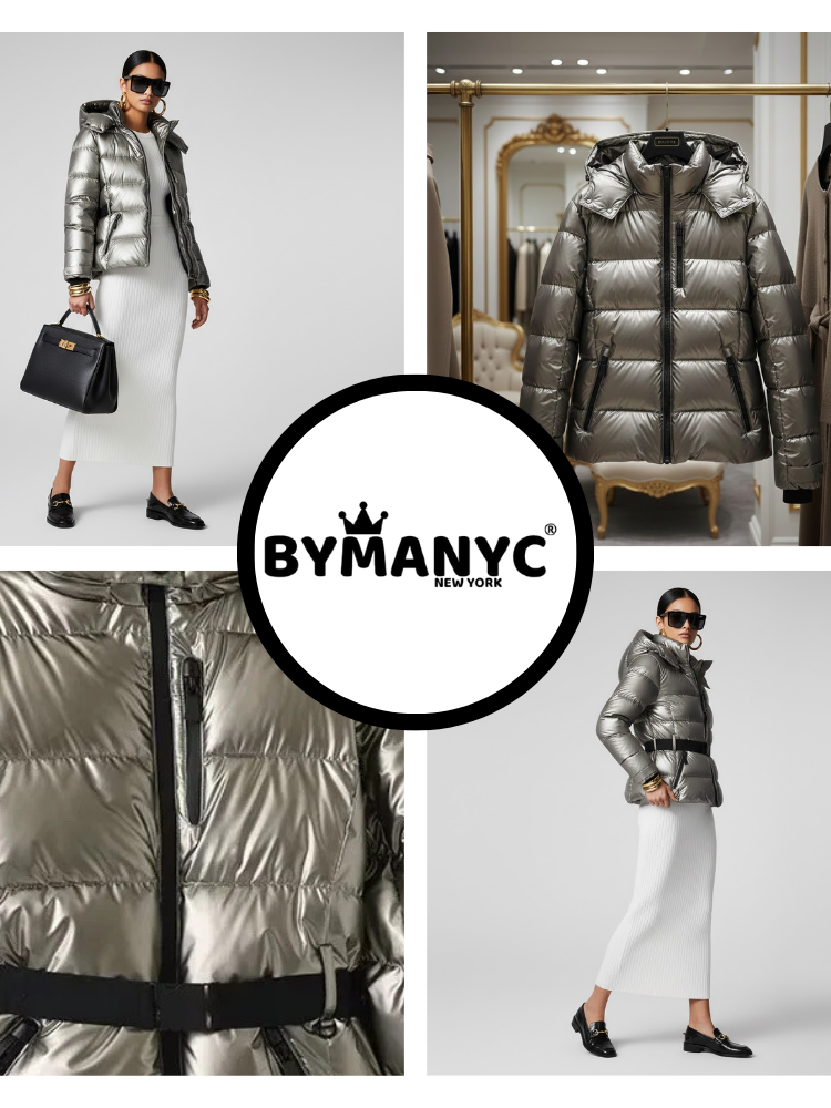 Women's Eco Jacket HUDSON RIVER NYFW New Collection BYMANYC ® New York-2