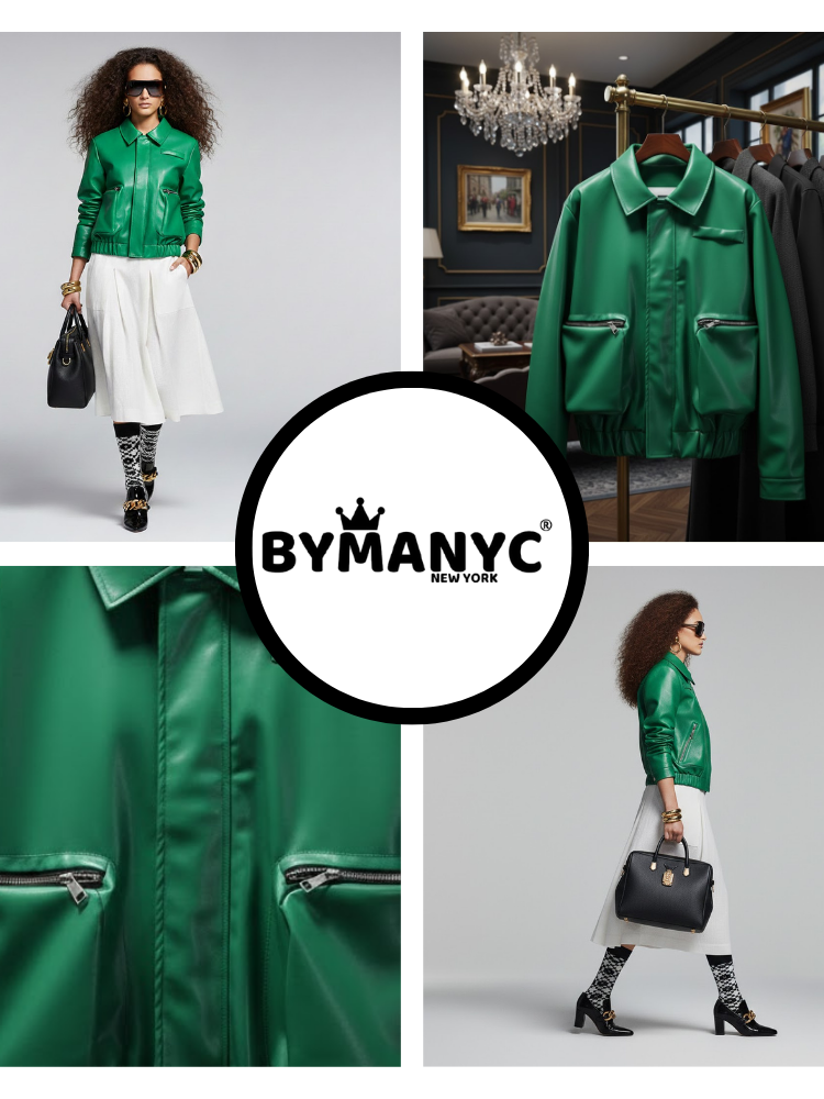 Women's Eco Jacket LITTLE INDIA NY CITY Collection BYMANYC ® New York-2