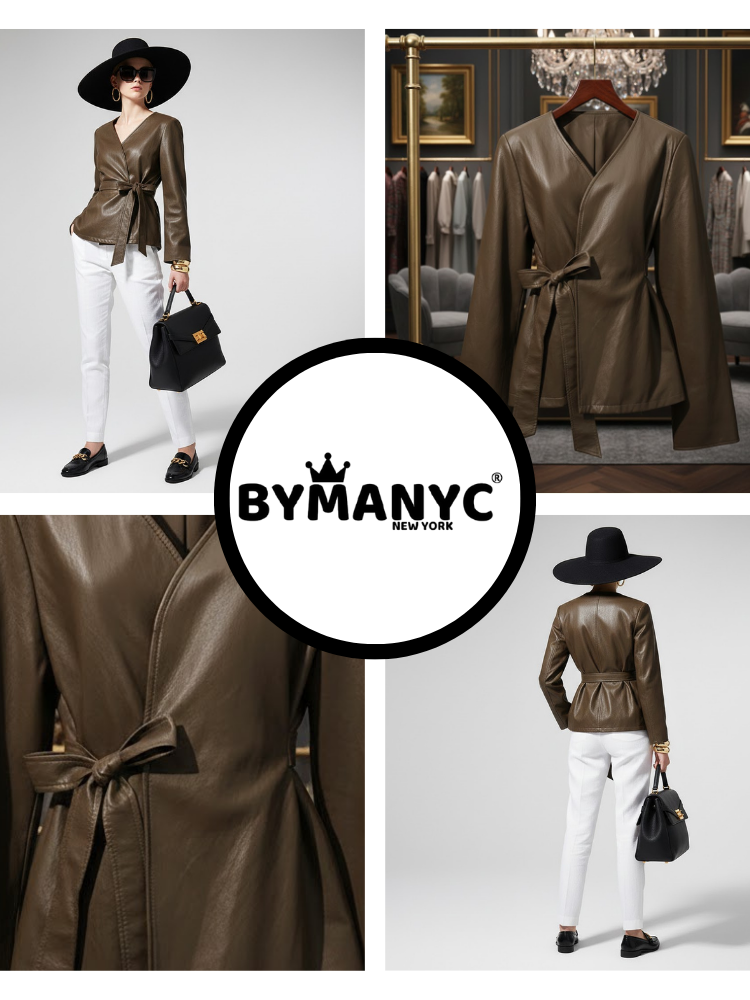 Women's Eco Jacket NAVY YARD NY CITY Collection BYMANYC ® New York-2