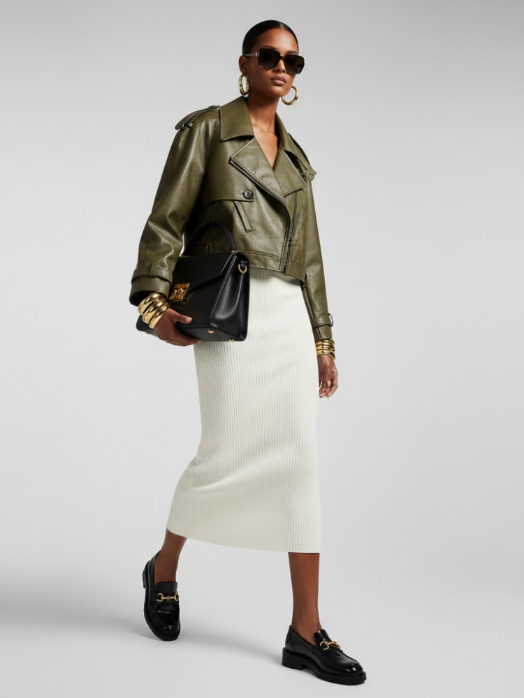 Women's Eco Jacket ROCKEFELLER NYFW New Collection BYMANYC ® New York-1