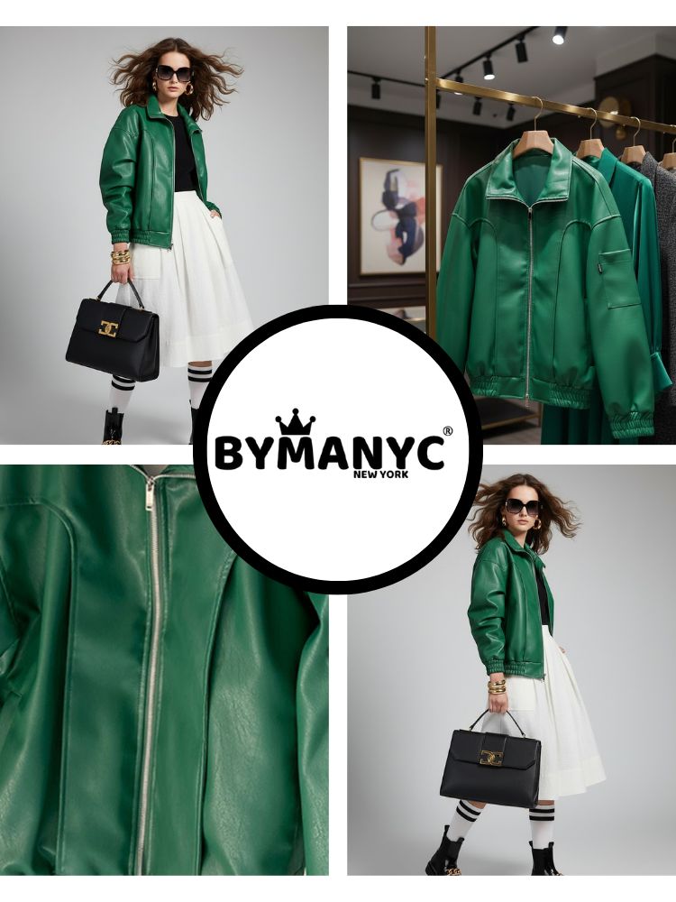 Women's Eco Jacket ROOSEVELT ISL NY CITY Collection BYMANYC ® New York-1
