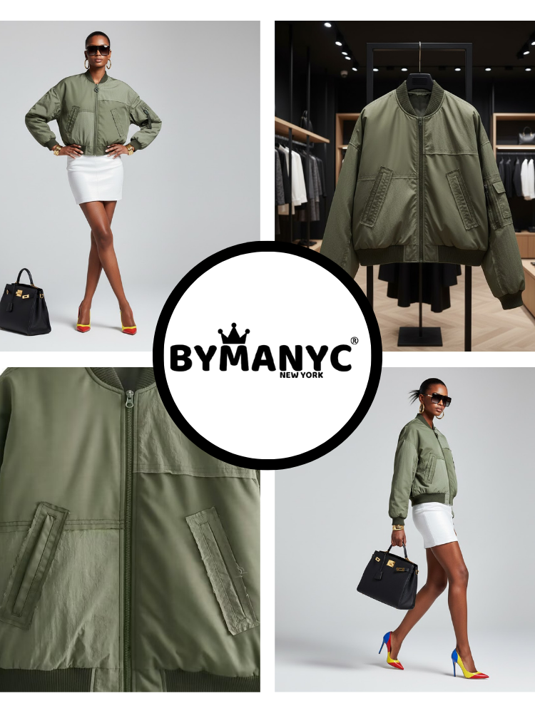 Women's Eco Jacket ROOSEVELT NYFW New Collection BYMANYC ® New York-2