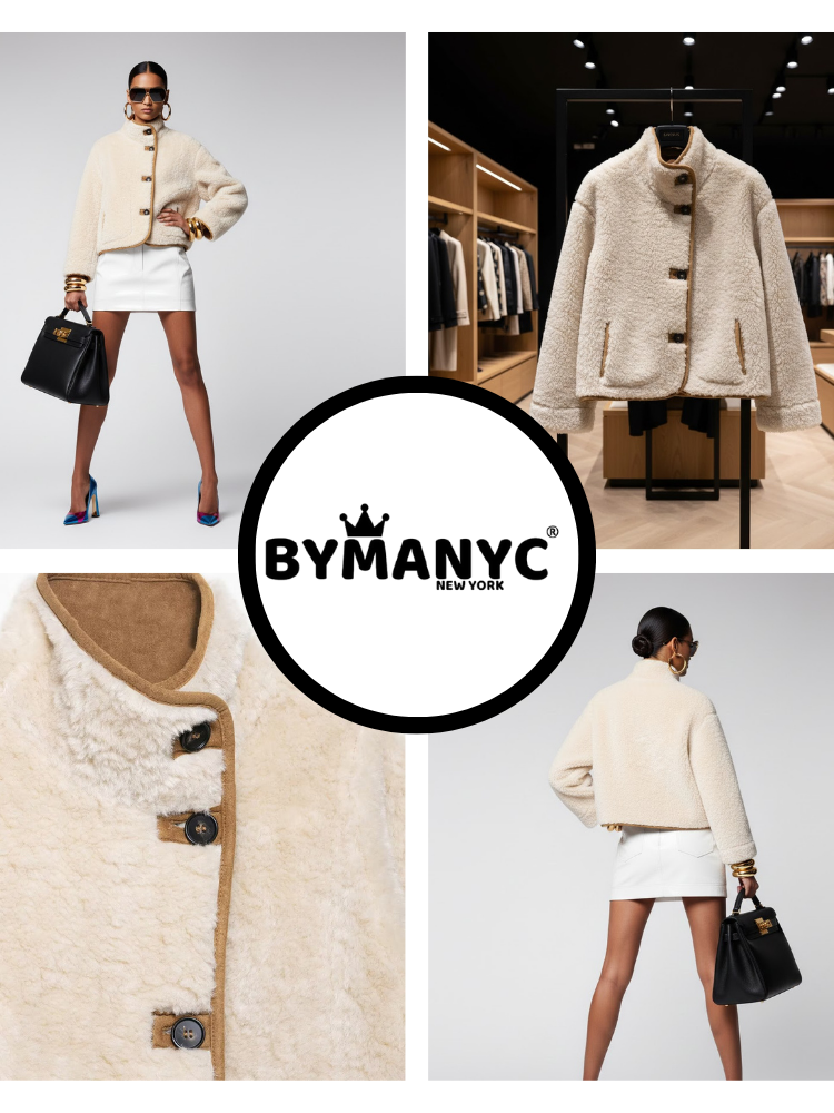 Women's Eco Jacket SPRING STREET NYFW New Collection BYMANYC ® New York-2