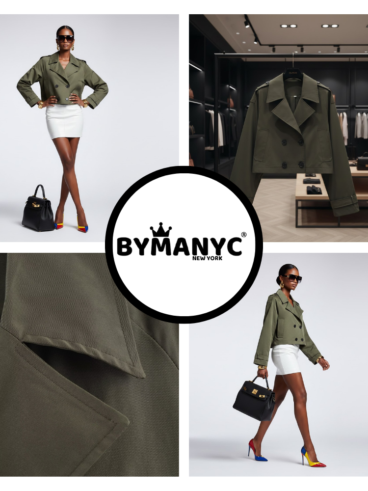 Women's Eco Jacket ST. PATRICK NYFW New Collection BYMANYC ® New York-2
