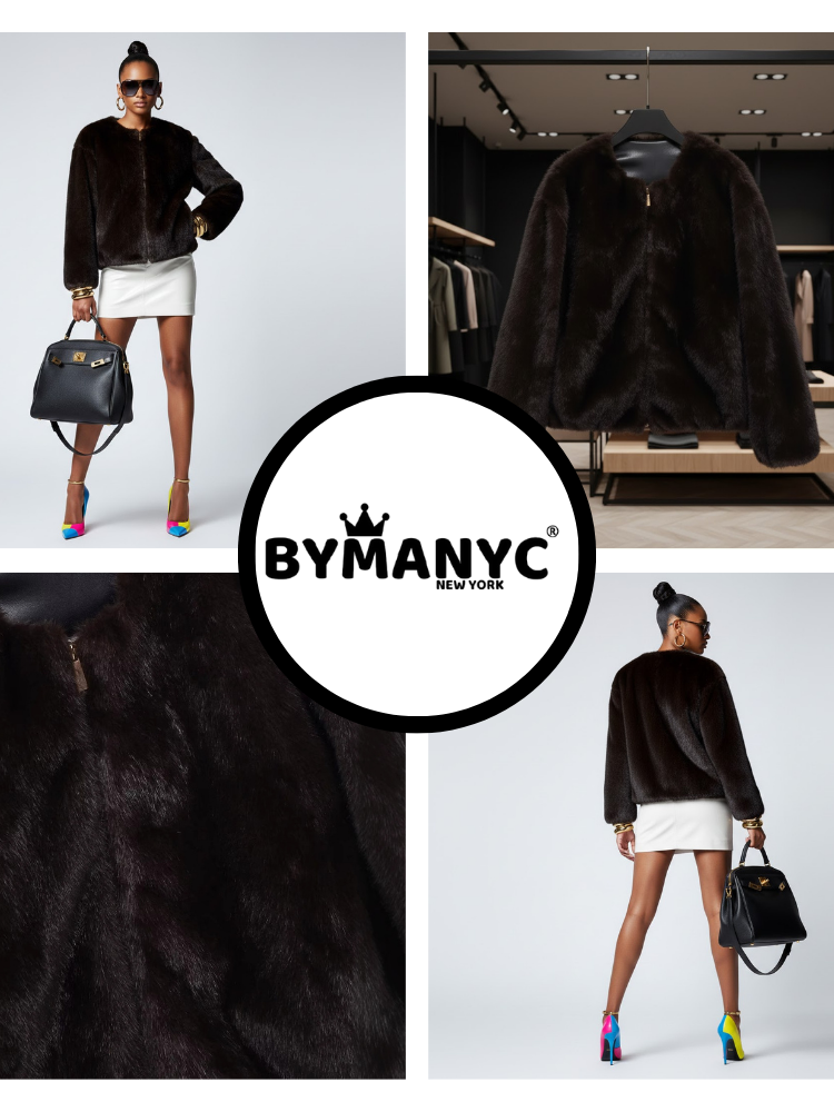 Women's Eco Jacket THE HIGHLINE NYFW New Collection BYMANYC ® New York-2