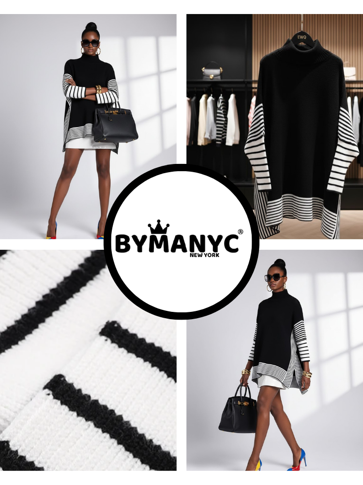 Women's Eco KNITWEAR CARNEGIE NYFW New Collection BYMANYC ® New York-2