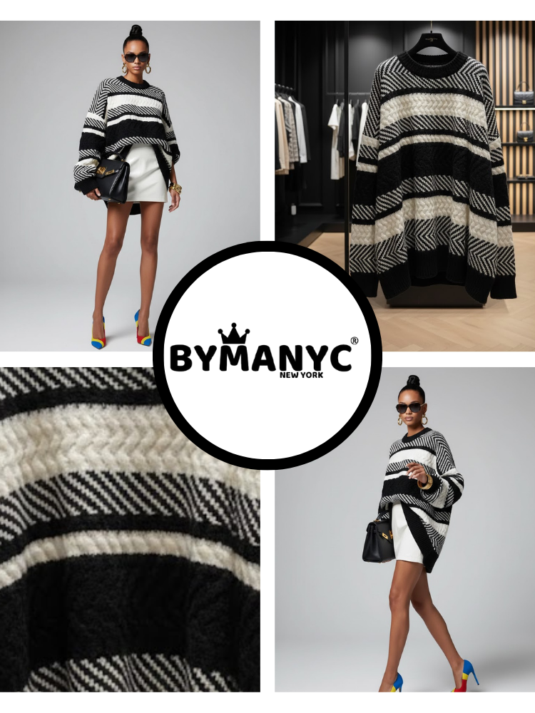 Women's Eco KNITWEAR RADIO CITY NYFW New Collection BYMANYC ® New York-2
