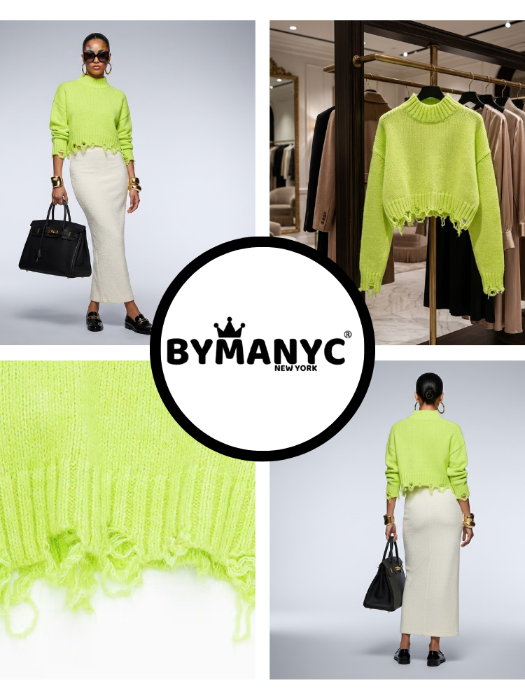 Women's Eco Knitwear BATTERY PARK NY CITY Collection BYMANYC ® New York-3