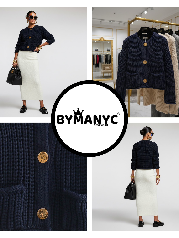 Women's Eco Knitwear YORKVILLE NY CITY Collection BYMANYC ® New York-2