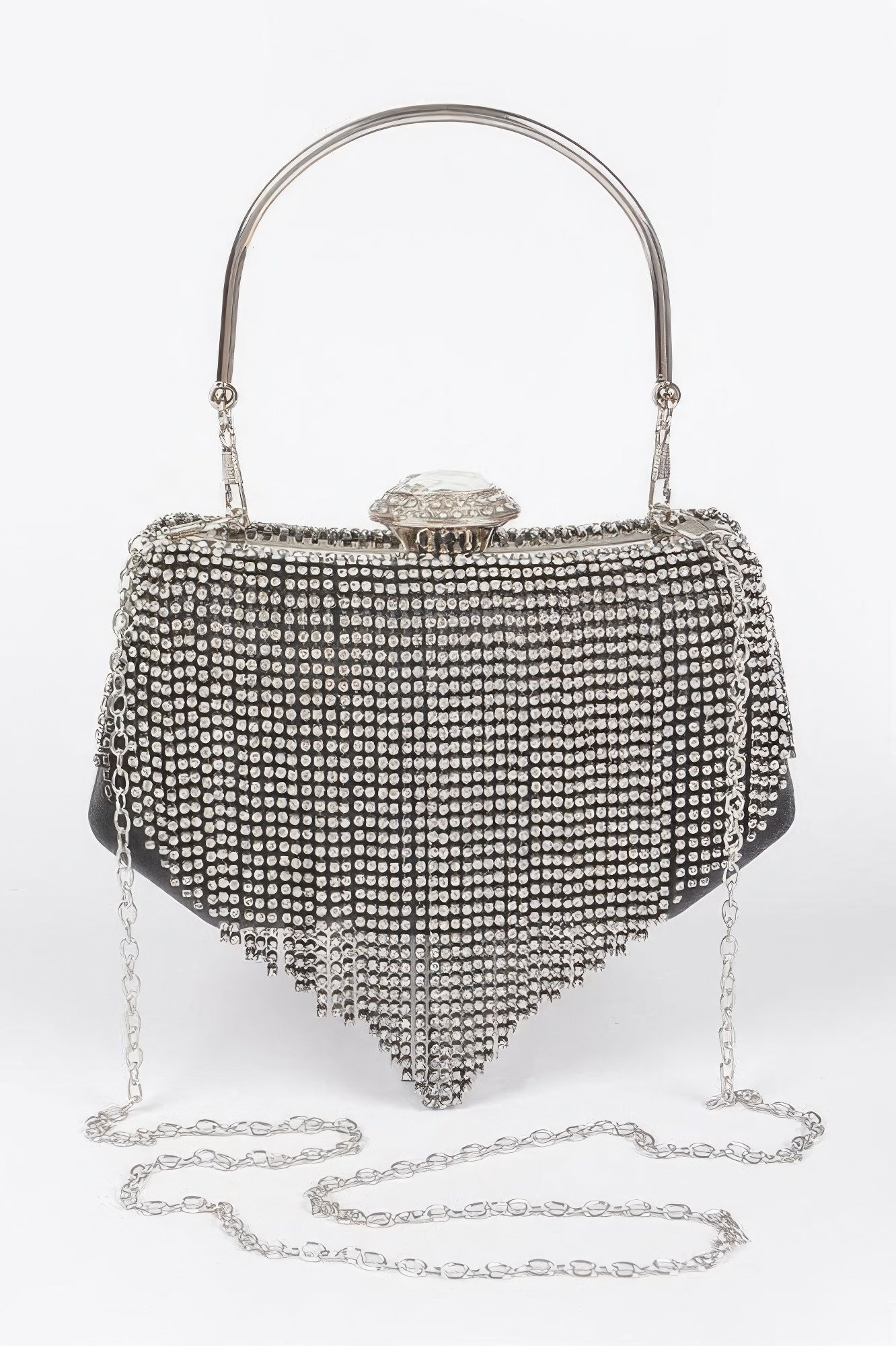 Women's Handbag Fringe Clutch - CHELSEA - BYMANYC ® New York-0
