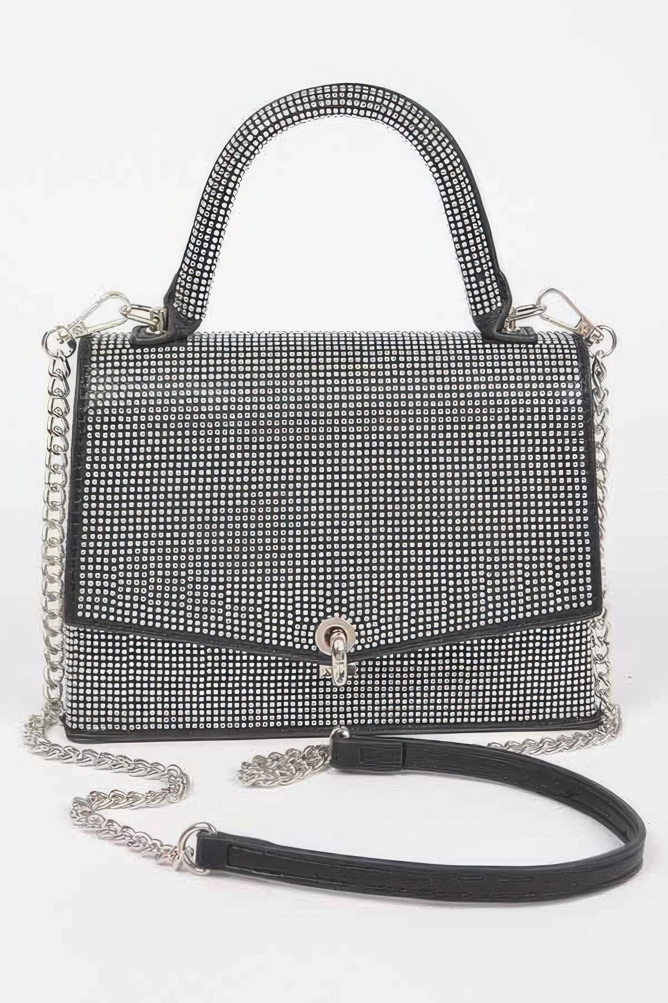 Women's Handbag Hotfix Rhinestone Clutch - MURRAY HILL - BYMANYC ® New York-0