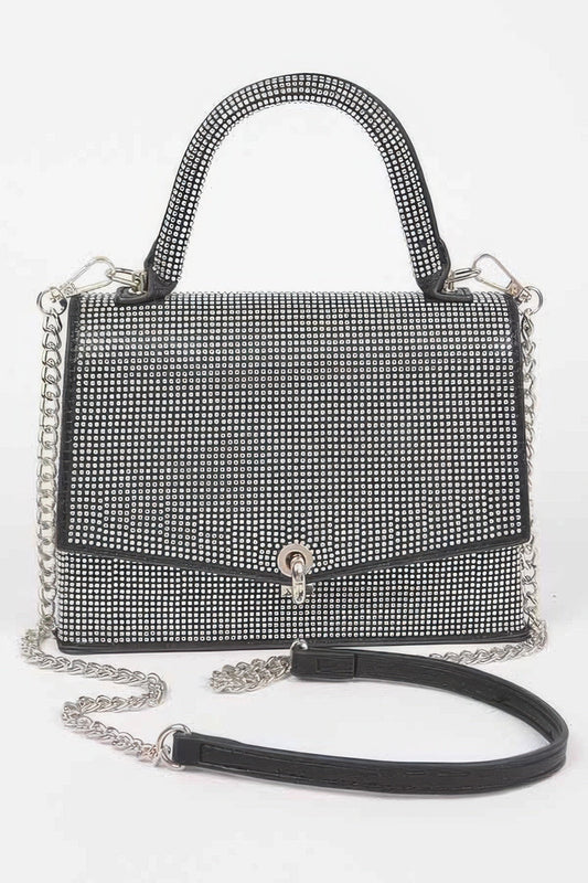 Women's Handbag Hotfix Rhinestone Clutch - MURRAY HILL - BYMANYC ® New York-0