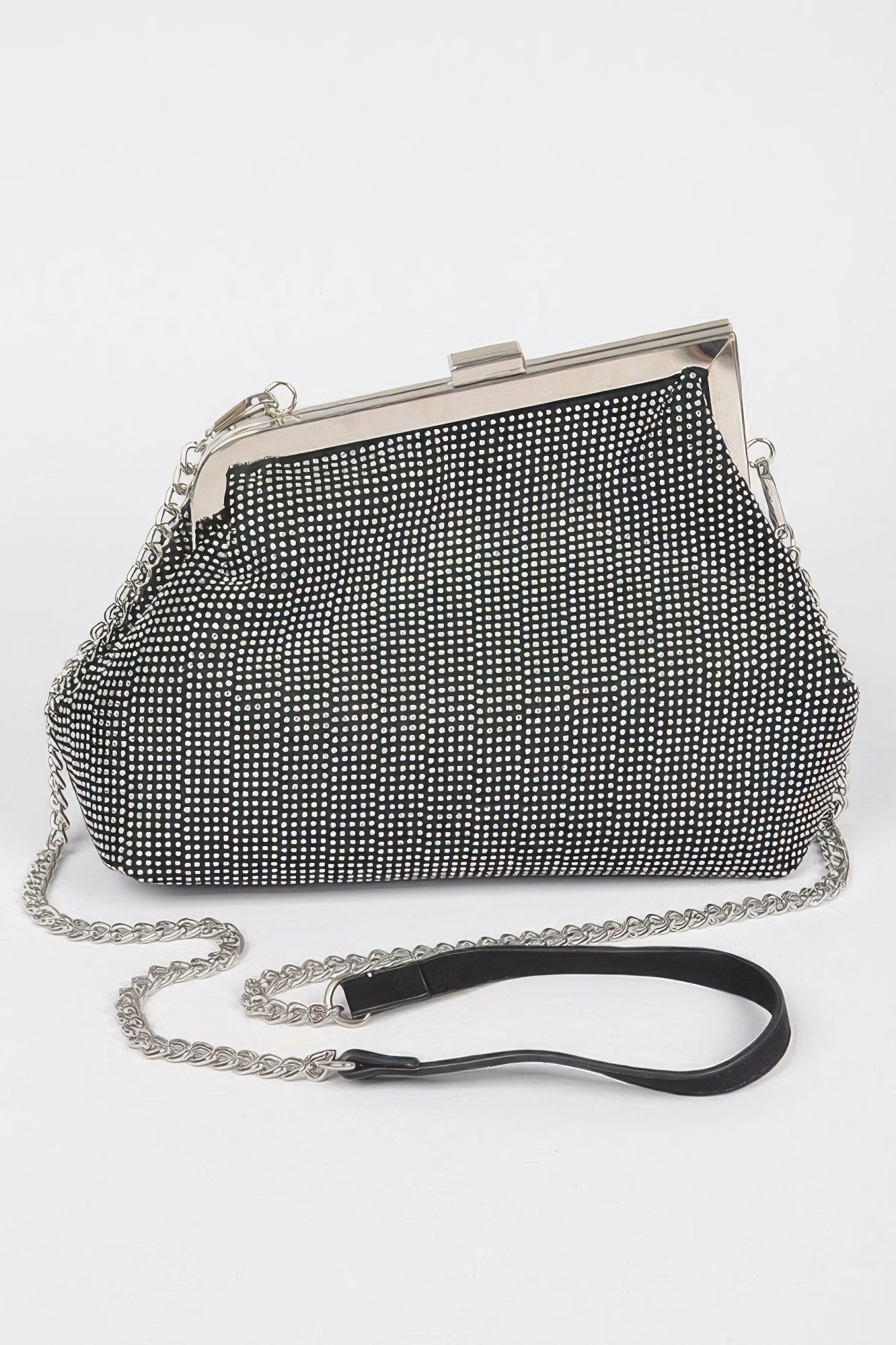 Women's Handbag Rhinestone Frame Clutch - HELL'S KITCHEN - BYMANYC ® New York-0