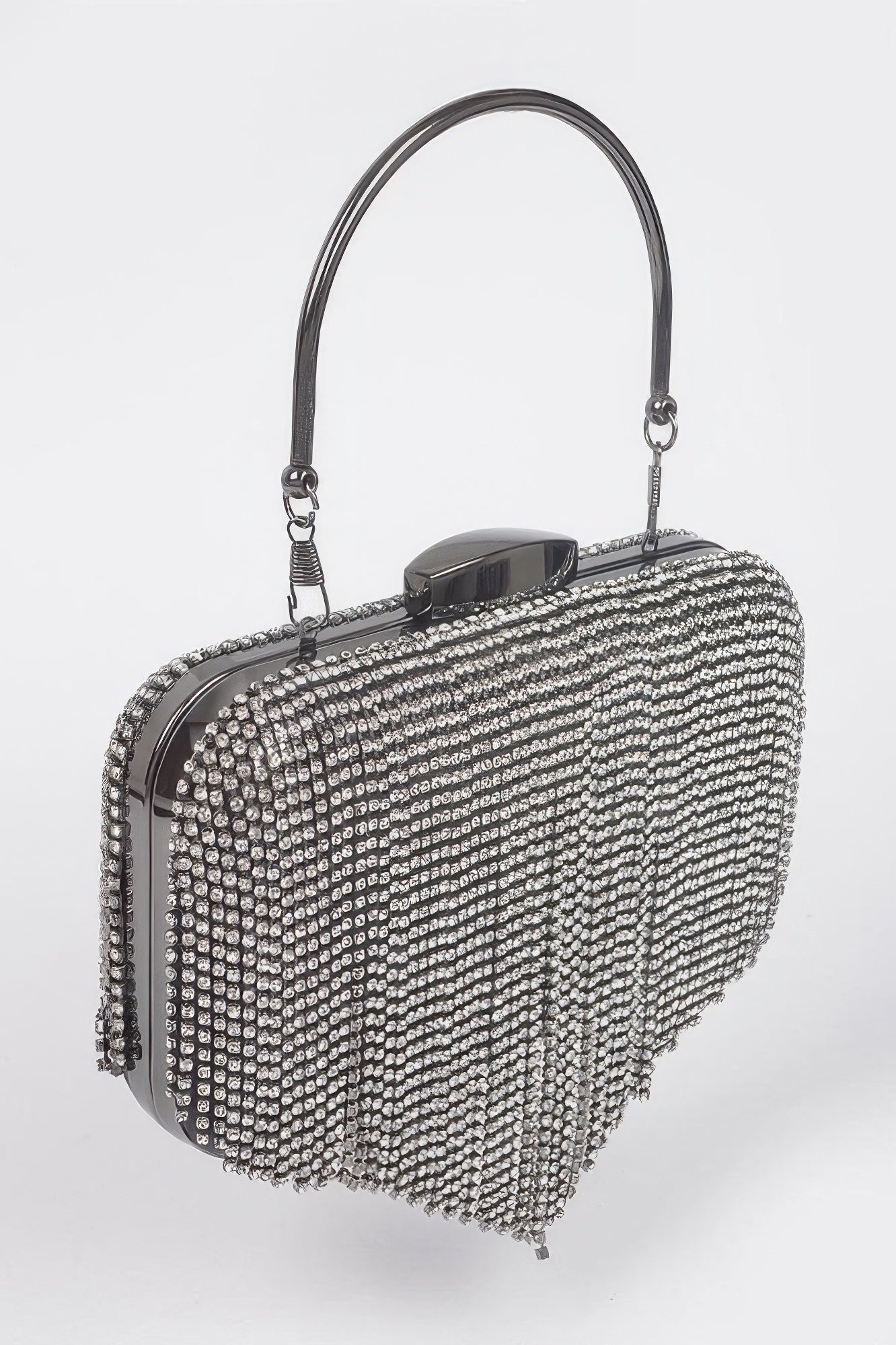 Women's Handbag Rhinestone Fringe Clutch - BROADWAY - BYMANYC ® New York-1