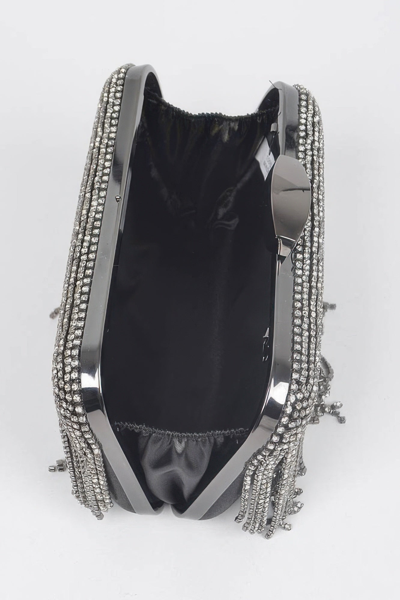 Women's Handbag Rhinestone Fringe Clutch - BROADWAY - BYMANYC ® New York-4