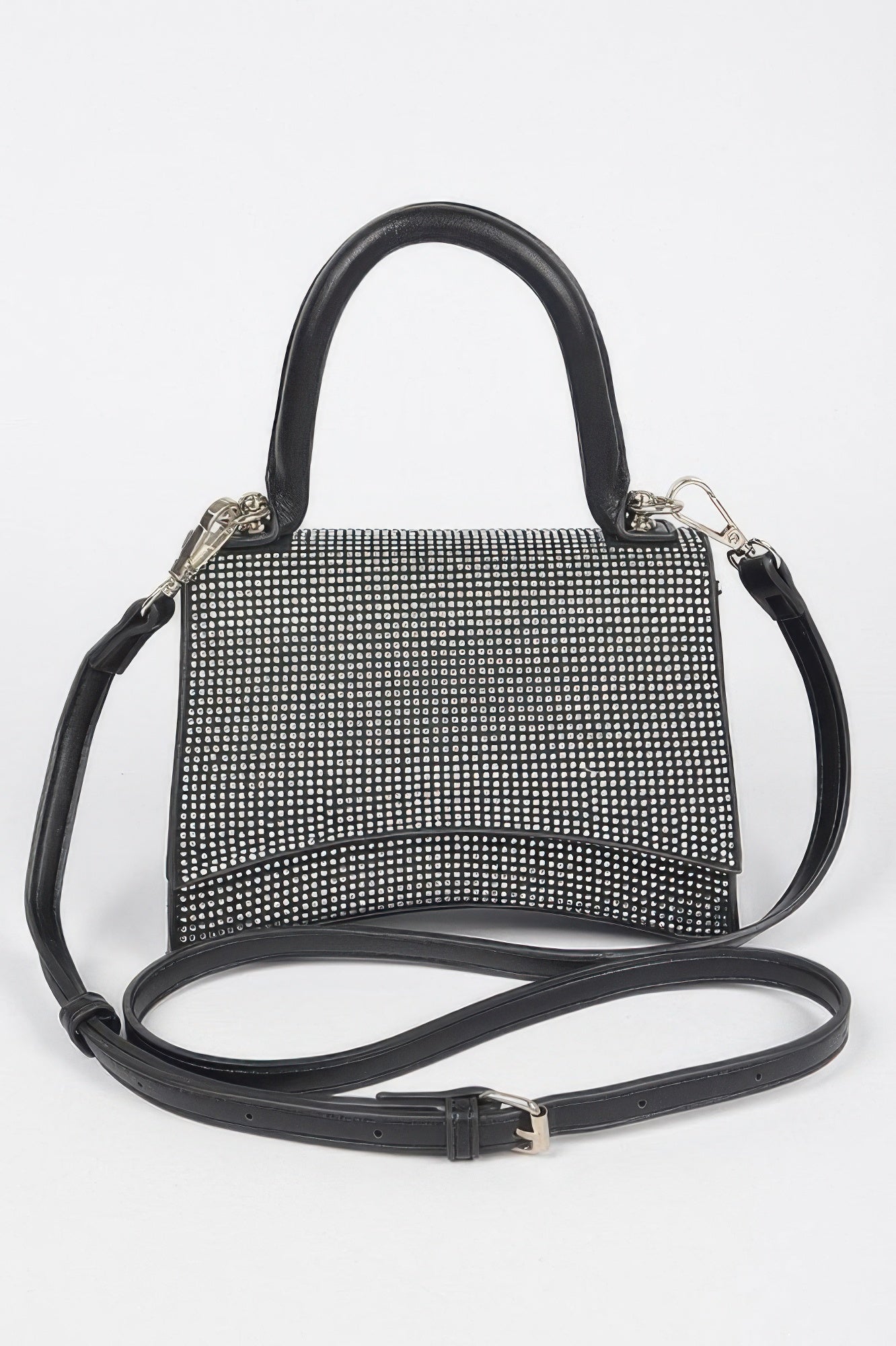 Women's Handbag Rhinestone Top Handle Bag - GRAMERCY - BYMANYC ® New York-0