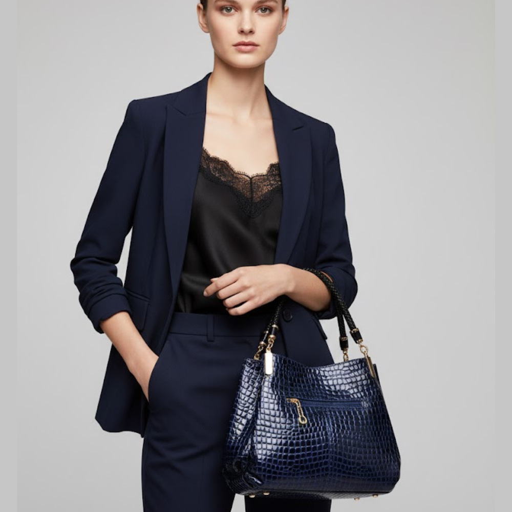 Women's Handbags: Central Park Stitch Satchel | Manhattan Chic Collection BYMANYC ® New York-0