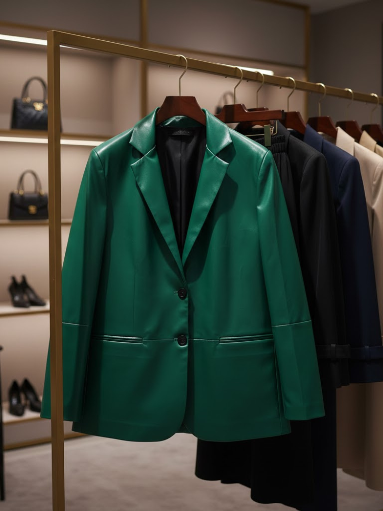 Women's Jacket VEGAN CARNEGIE HILL Prêt-à-Porter Colecction BYMANYC ® New York-1