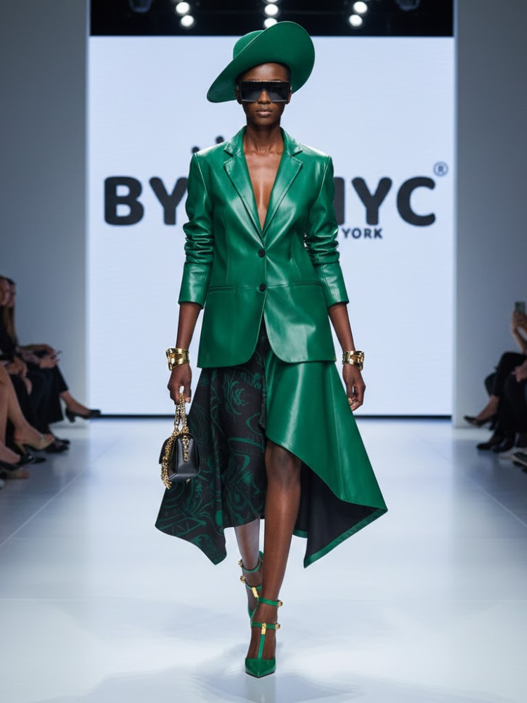 Women's Jacket VEGAN CARNEGIE HILL Prêt-à-Porter Colecction BYMANYC ® New York-0