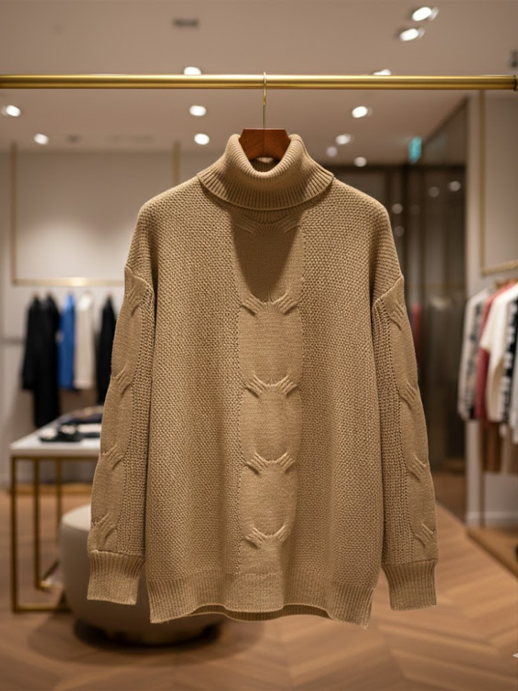Women's Knit Sweater CENTRAL PARK NYFW New Colecction BYMANYC ® New York-2