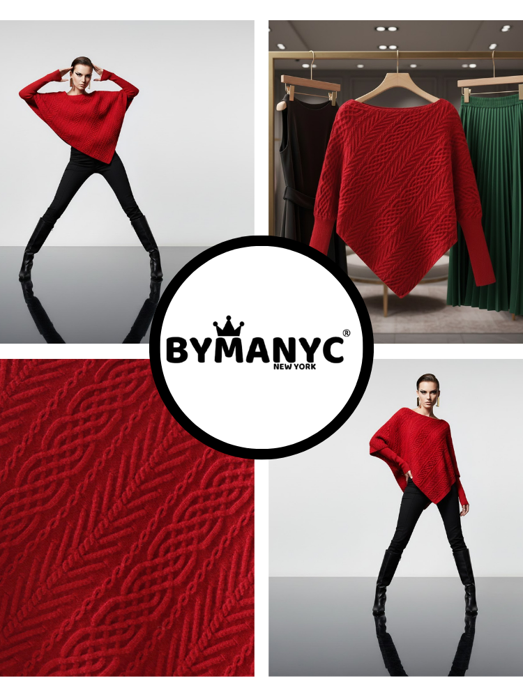 Women's Knit Sweater THEATRE DISTRICT NYFW New Colecction BYMANYC ® New York-2