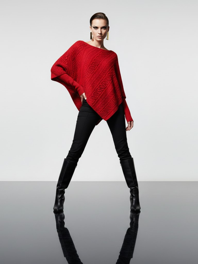 Women's Knit Sweater THEATRE DISTRICT NYFW New Colecction BYMANYC ® New York-1