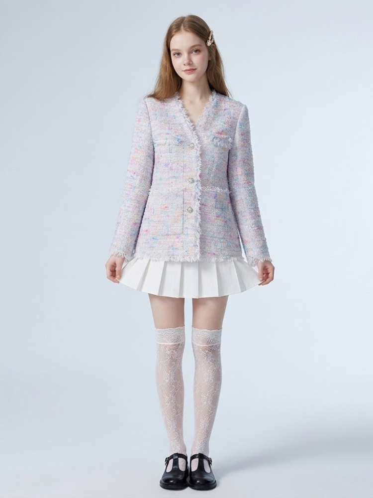 Women's Luxury Plaid Blazer UPPER EAST New Collection Prêt-à-Porter BYMANYC ® New York-0