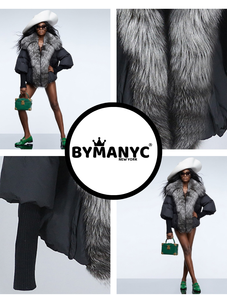 Women's Luxury Puffer Jacket ASPEN New Collection Prêt-à-Porter BYMANYC ® New York-1