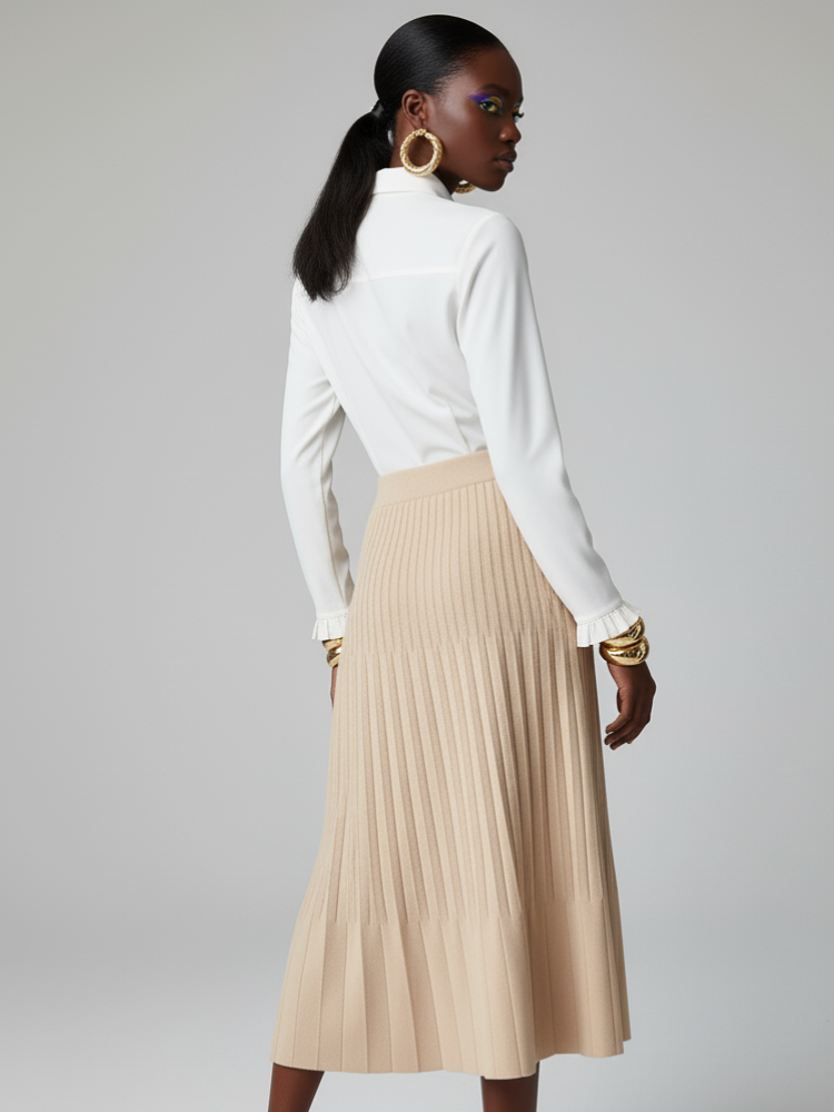 Women's Pleated Skirt CHELSEA COUTURE BYMANYC ® New York-1