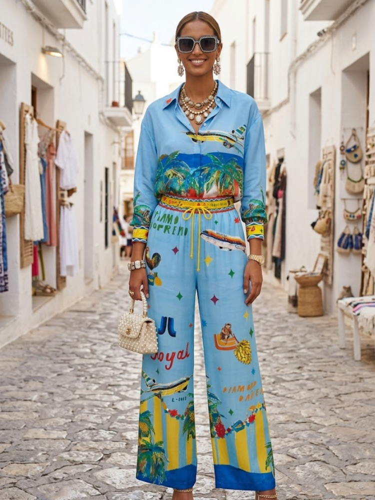 Women's Summer Set IBIZA SALINAS - BYMANYC ® New York-0