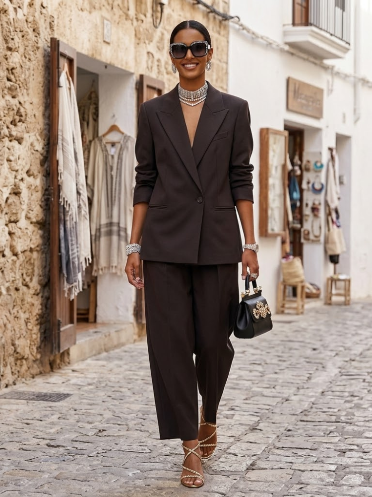 Women's Summer Set IBIZA SANT JOSEP - BYMANYC ® New York-0