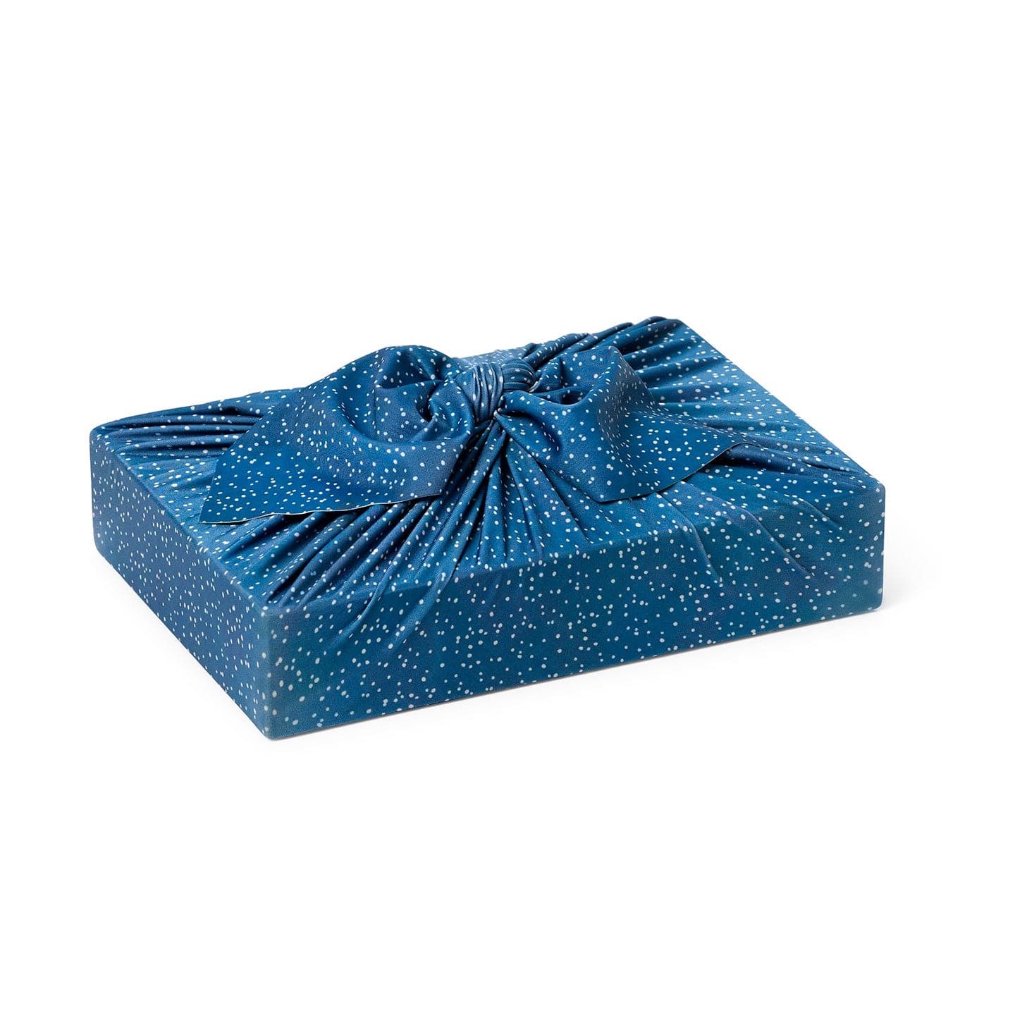 Large Reusable Cloth Furoshiki Gift Wrap | Holiday Shapes & Snow-1