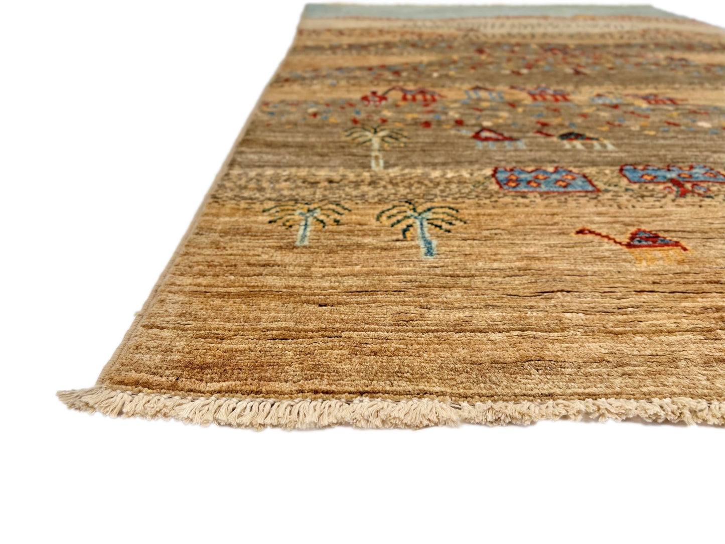 Afghan Gabbeh (3x5) brown-4