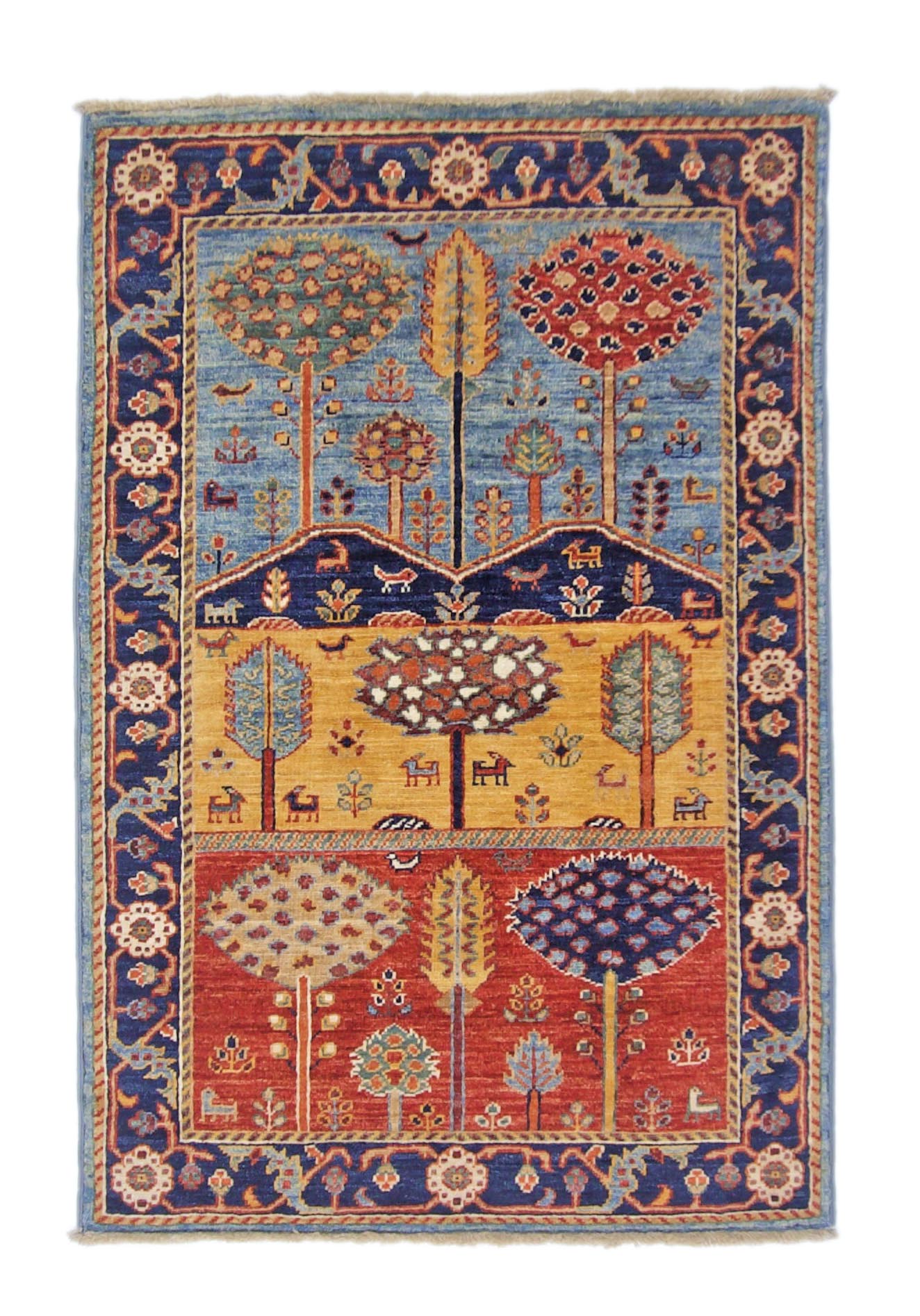 Multi-Panel Gabbeh (2x4) multicolor-0