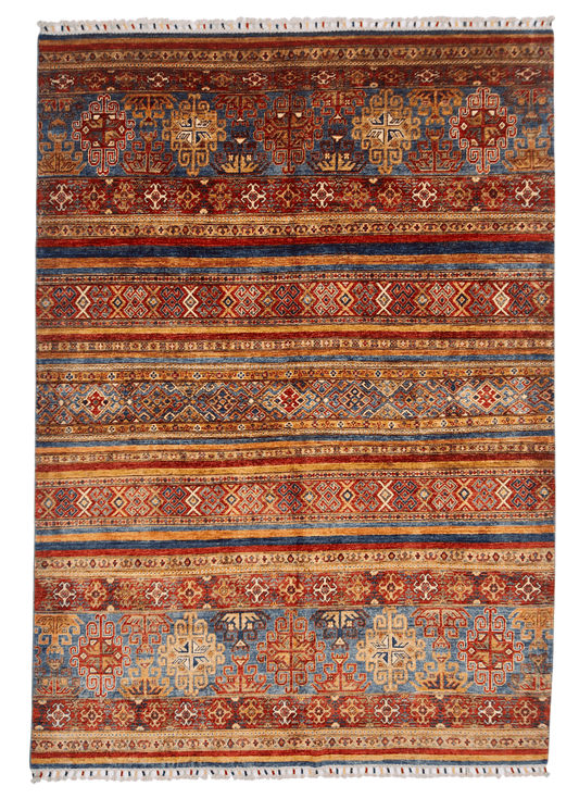 Khorjin (6'01"x8'07") blue/mulitcolor-0