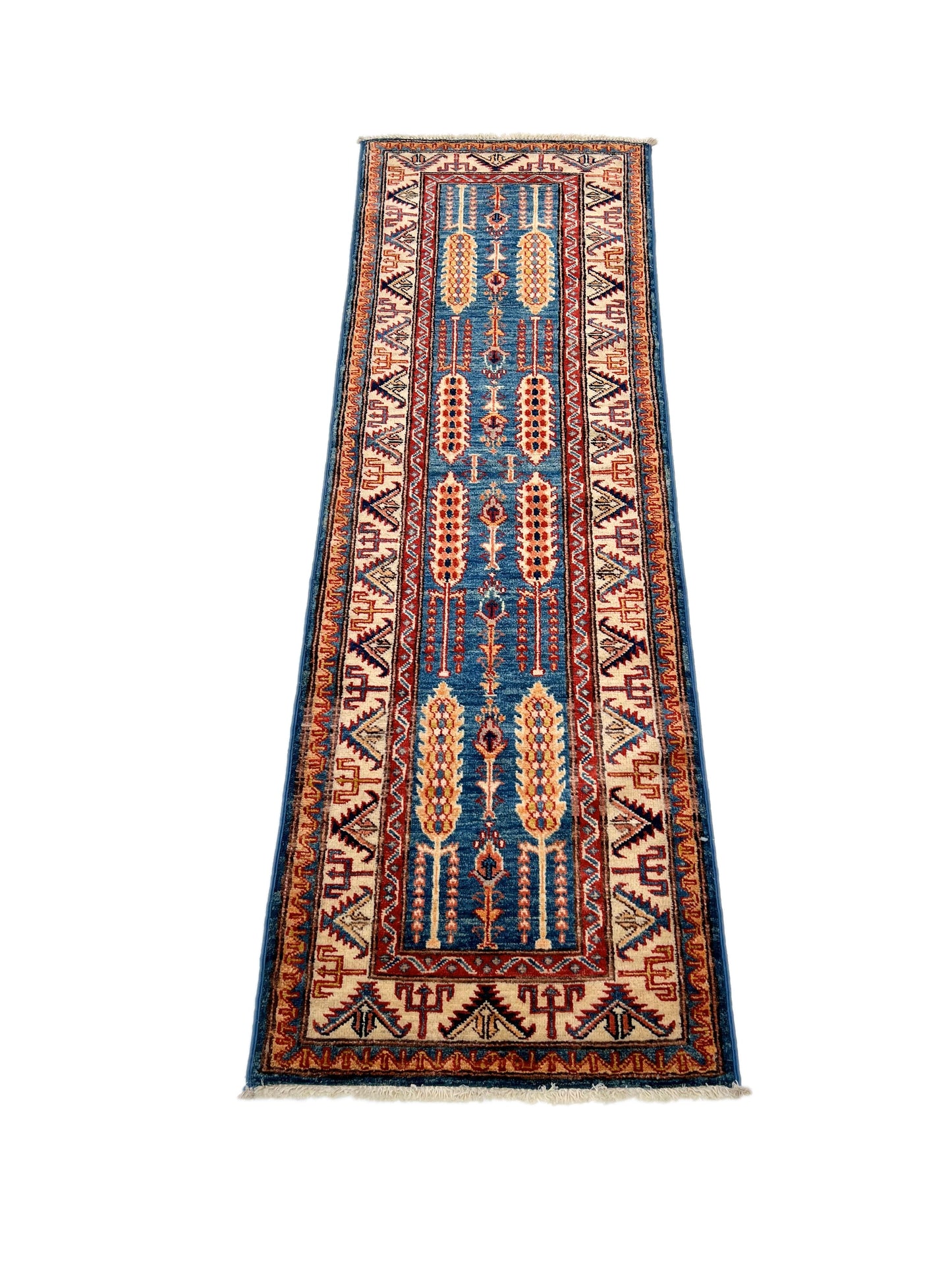 Super Kazak (2x6) blue/ivory-2