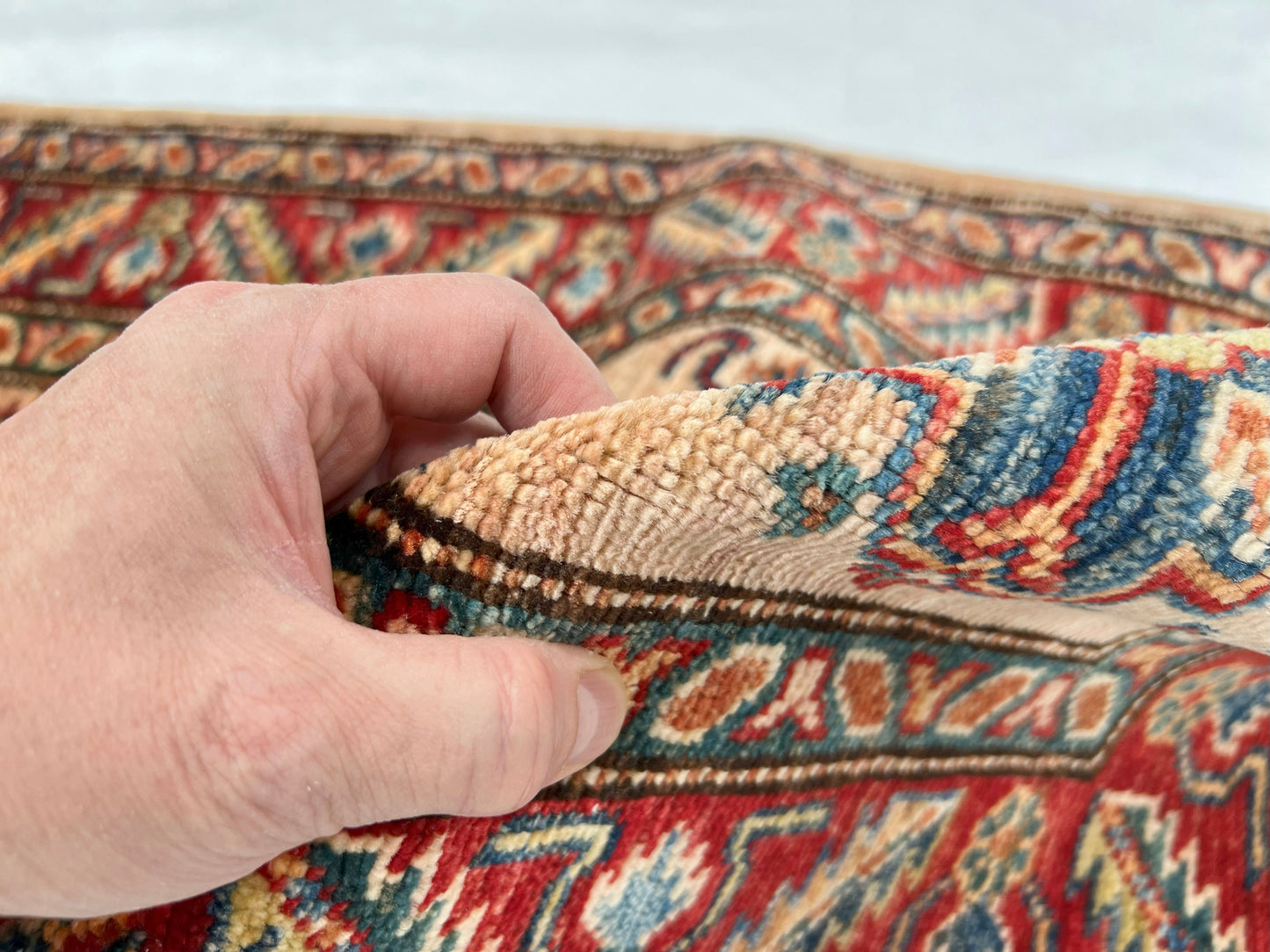 Super Kazak (1'11"x3'00") adobe/red-3