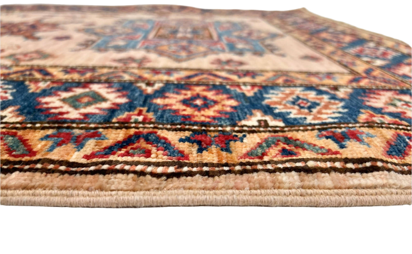 Super Kazak (2'10"x4'00") adobe/navy-2