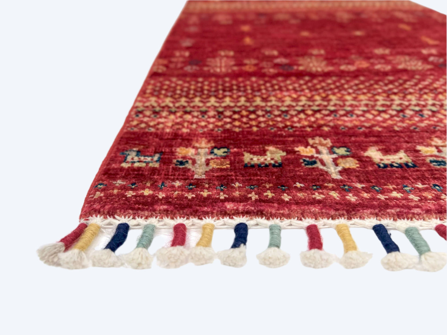 Afghan Gabbeh (1'11"x3'01") red-1