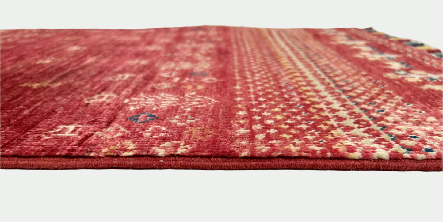 Afghan Gabbeh (1'11"x3'01") red-2