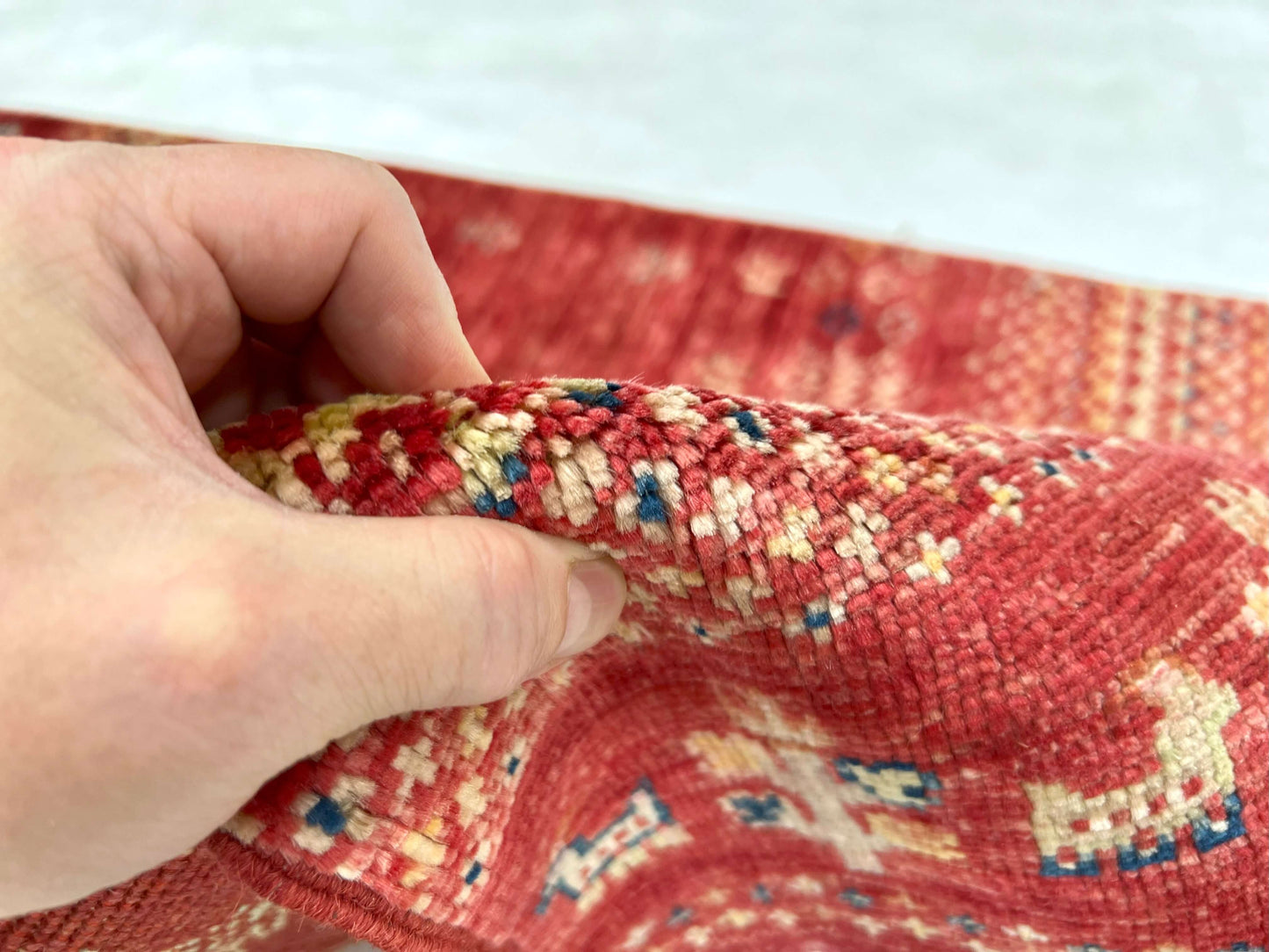 Afghan Gabbeh (1'11"x3'01") red-3